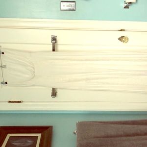 Charlotte Rousse strapless maxi dress in cream.